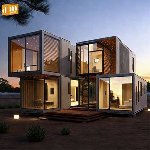 <span class=keywords><strong>Casa</strong></span> Contenedor Prefabricada Modular de Acero Ligero, Personalizable, de Bajo <span class=keywords><strong>Precio</strong></span>, con Dormitorio, para Micro-Vivienda Urbana, Extensión de Vivienda - Product Image 2