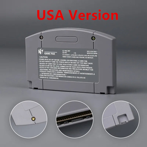 Cartucho de Juego Legend <span class=keywords><strong>of</strong></span> <span class=keywords><strong>Zelda</strong></span> <span class=keywords><strong>Ocarina</strong></span> <span class=keywords><strong>of</strong></span> <span class=keywords><strong>Time</strong></span> para 64 con Caja y Carcasa Gris Dorada - Product Image 5