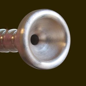 1 X bocchino tromba corno tromba per studenti rame superficie BB tono ottone parti dello strumento - Product Image 1