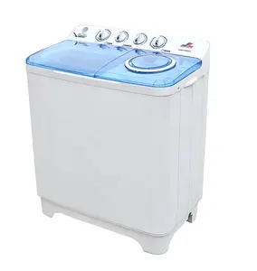 Bak Cuci ganda bak muatan atas 15KG mesin cuci dan pengering pakaian semi otomatis dengan harga murah untuk