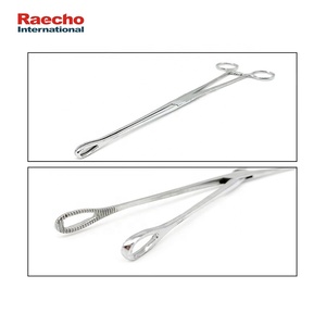 คีมหนีบฟองน้ำสำหรับผ่าตัดทางการแพทย์ทำจากสเตนเลสสตีล - Product Image 3