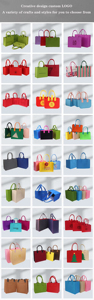 Borsa Tote Personalizzata Unisex in <span class=keywords><strong>Feltro</strong></span> <span class=keywords><strong>con</strong></span> Grande Capacità, Logo Personalizzabile, Tracolla, Borsa Promozionale per Donne - Product Image 6