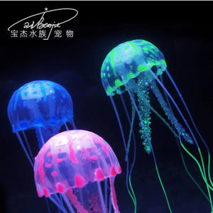 Medusas de efecto brillante para acuario, bote de peces, adorno de tanque, decoración de nado - Product Image 4
