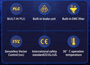 Variador de Frecuencia Delta 11kW C2000 Plus 15HP 460V CA con Control de Torque Maestro-Esclavo 440V para Sistema de Elevación de Escenarios - Product Image 3