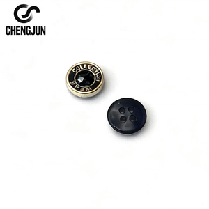 4 lỗ kim cương hình dạng khắc logo thương hiệu Botton nhựa nhiều màu Nhựa Tùy Chỉnh may nút cho áo sơ mi - Product Image 6