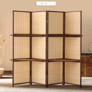 4 Bảng điều khiển phòng chia và gấp Màn hình tre tự nhiên Vật liệu thông phòng chia màn hình cho phòng tách - Product Image 2