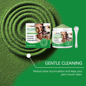 Pet Oral Care Organique 80g Dents de <span class=keywords><strong>Chien</strong></span> Blanchiment plus Brillant Sourires Poudre de Nettoyage Dentaire <span class=keywords><strong>pour</strong></span> Chiens Prévient Le Tartre Dentaire - Product Image 4