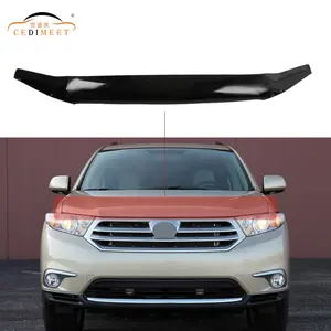 Auto Front Motorhauben schutz Acryl Motorhaube Deflektor Außen zubehör Bug Shield Für Toyota Kluger Highlander 2012-2014