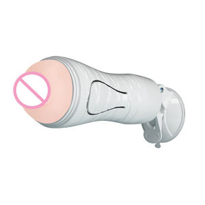 Echtes Silikon Weiche männliche Masturbation Flugzeug becher Hände frei männlicher Mastur bator - Product Image 6