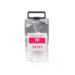 ซุปเปอร์คัลเลอร์ T8781-T8784 ถุงหมึกคุณภาพสูงพร้อมชิปสำหรับเครื่องพิมพ์เอปสัน WF-R5190DTW WF-R5690DTWF - Product Image 2