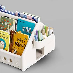 Kids Furniture Toys Cabinets Children Kindergarten Plastic <strong>Storage</strong> Book Shelf <strong>Baby</strong> BookShelf <strong>Organization</strong> Bins Box - Product Image 5