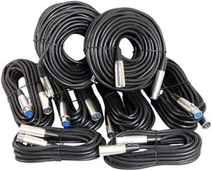 Conector de 3 pines de gama alta de longitud personalizada de fábrica <span class=keywords><strong>XLR</strong></span> hembra a <span class=keywords><strong>XLR</strong></span> macho altavoz micrófono <span class=keywords><strong>Cable</strong></span> equilibrado <span class=keywords><strong>10</strong></span> <span class=keywords><strong>metros</strong></span> Cables de Audio - Product Image 6