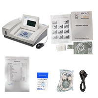 Analyseur biochimique semi-automatique vétérinaire EMP-168 VET pour hôpital vétérinaire, ferme d'élevage, approuvé CE ISO, OEM/ODM