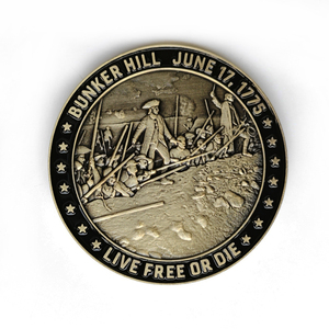 Pièce de monnaie commémorative personnalisée en <span class=keywords><strong>or</strong></span> antique double face avec le slogan « <span class=keywords><strong>Live</strong></span> <span class=keywords><strong>Free</strong></span> <span class=keywords><strong>or</strong></span> <span class=keywords><strong>Die</strong></span> », vente en gros en vrac, excellent rapport qualité-prix - Product Image 1