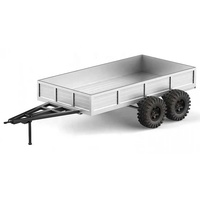 CROSSRC EMO XX2 XXL2 Camioneta Dinosaurio Grande a Escala 1:5 con Motor sin Escobillas RTR y Remolque Metálico T010 Monster Rock Crawler