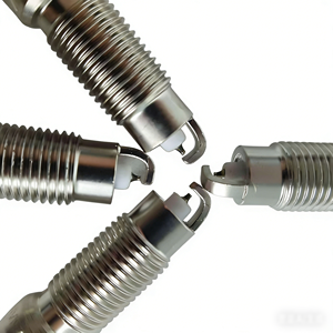 Bougie d'allumage Platinum SP-509 HJFS-24-FP pour Ford F150 F250 Explorer <span class=keywords><strong>Mustang</strong></span> 4.6L <span class=keywords><strong>V8</strong></span> - Haute performance, garantie 1 an - Product Image 2