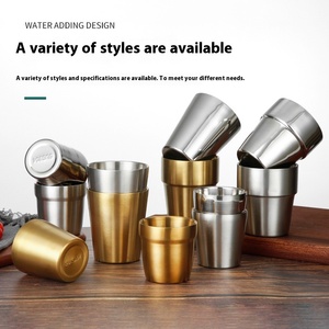 Tazze Moderne Ecologiche in Acciaio Inox 304 con Coperchio, Grandi 1000ml, Doppio Strato Rinforzato per Vino e <span class=keywords><strong>Birra</strong></span> - Product Image 3