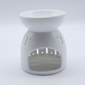 Pemanas Lilin Aromaterapi Keramik Custom Pabrik, Tempat Lilin Tealight, Kompor Pemanas Minyak Esensial, Pemanas Lilin Wangi - Product Image 2