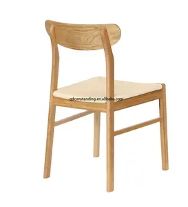 OEM OM, изготовленный по индивидуальному заказу, изогнутая спинка, дизайнерский дубовый скандинавский нодический деревянный современный бумажный шнур, тканый веревочный обеденный стул