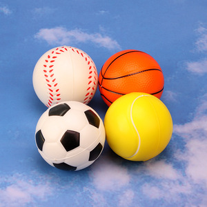 Jincan Convex Surface 63mm Sports PU <b>Ball</b> 4 Style Decompression Sponge Ventilation <b>Squeeze</b> Toys for Boys and Girls - Product Image 5