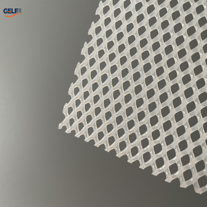 GELE GL677 Tapis de sol en plastique HDPE écologique pliable pour cage à poulets, à mailles plates, à trous carrés/hexagonaux, vente directe usine - Product Image 2