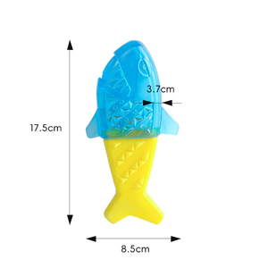 <span class=keywords><strong>Jouet</strong></span> pour chien en forme d'os rempli d'eau, résistant aux morsures, pour les molaires, en TPR, jouets à mâcher - Product Image 6