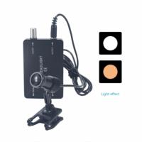 Phare dentaire filaire Mincheng 5W avec filtre jaune Lampe frontale de chirurgien de loupe dentaire à clipser
