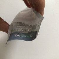 Sac en plastique laminé recyclable, personnalisé, translucide, mat, à trois soudures latérales, avec logo imprimé en gravure, pour emballage de câbles de charge