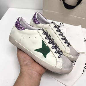 Envío Directo: Zapatos Planos de Lujo a la Moda, Zapatos Casuales Blancos con Estrella, Zapatos Deportivos - Product Image 4
