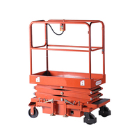 Mini-Werkstatt Hydraulischer Tischheber 5m Mobiler Halbelektrischer Personenlift 300kg Hubtisch