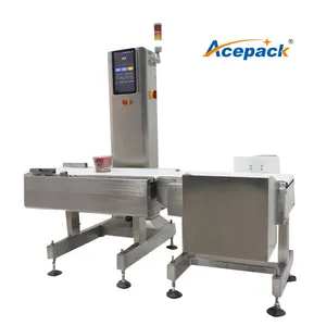 Acepack FC-H120 scatole di cibo industriale cartoni nastro trasportatore controllare pesatrice prezzo