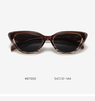 Lunettes de soleil œil de chat rétro tendance, protection UV400, verres décoratifs à la mode, pour la plage, les voyages, la conduite, logo personnalisé, vente en gros