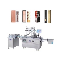 Machine d'emballage en film transparent cellophane pour boîtes de poker, de dentifrice et de papeterie avec fonction de protection anti-contrefaçon