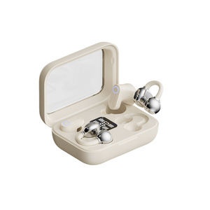Écouteurs sans fil B47 Dual Open Ear Clip BT 2-en-1 TWS HiFi Stéréo Bass avec réduction de bruit pour le sport - Product Image 1