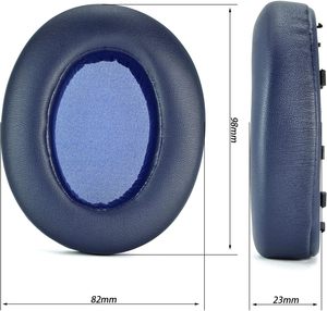 Coussinets d'oreille de remplacement XB910 en cuir protéiné écologique et mousse à mémoire de forme pour casque <span class=keywords><strong>WH</strong></span>-XB910N - Product Image 4