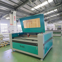Machine de découpe laser CO2 à double tête 1390, qualité industrielle, numérique automatique, neuve, pour bois, acrylique, plastique, MDF, papier