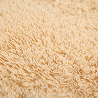 Luxury PV Plush 3 Piece Bath Rug Sets Beige Super Soft Hot Selling Bathroom Rugs Set for Home or Hotel