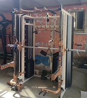 Machine à câbles multifonctionnelle, Power Rack, Smith Machine, équipement d'entraînement, usage commercial, 3*65KG