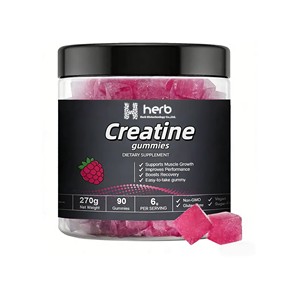 Gomitas de Creatina Monohidrato para Nutrición Deportiva, Marca Privada OEM/ODM, 120 Unidades, Pre-Entrenamiento, Crecimiento Muscular, Gestión de Energía, Adultos - Product Image 1