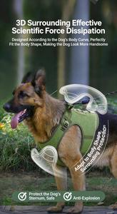 Arnés Táctico Premium para Perros de Uso Exterior, Marca Privada, Personalizado, Antiescape, Resistente, Conjunto de Arnés y Mochila para Perros - Product Image 6