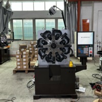 Máquina de Bobinado de Resortes de 4 Ejes de 0.2-2.5 mm para Resortes de Lámparas y Resortes Tipo Y