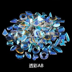 Pujiang vente en gros Aurora Borealis diverses formes <span class=keywords><strong>strass</strong></span>, maquillage uesd, tasse, miroir, nail Art, chaussures, étui de téléphone - Product Image 2