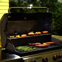 Accessoires de barbecue Lumière de poignée de gril à LED, capteur de mouvement allumer/éteindre, piles AAA LED super lumineuses illumine toute la zone de cuisson