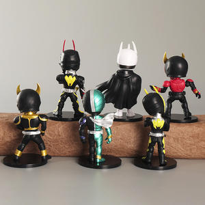 ฟิกเกอร์คาเมนไรเดอร์ 6 ตัว/ชุด ขนาด 10 ซม. โมเดลพีวีซี ของเล่นอนิเมะ - Product Image 2
