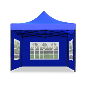 Gazebo Industriale Commerciale in Lega di Alluminio con Pareti in Vetro <span class=keywords><strong>3</strong></span> <span class=keywords><strong>X</strong></span> <span class=keywords><strong>6</strong></span> con Pareti Laterali per il Mercato Europeo e Fiere - Product Image 1