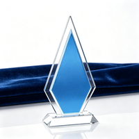 Nouvelle personnalisation personnalisée appréciation cristal prix verre K9 cristal trophée cadeaux pour anniversaire
