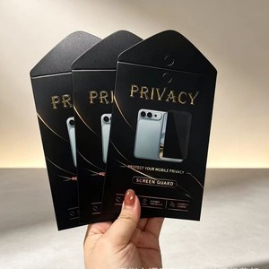 Protection d'écran en verre trempé pour <span class=keywords><strong>iPhone</strong></span> Duo, anti-espionnage, anti-explosion, impression soyeuse, couverture intégrale, anti-rayures - Product Image 6