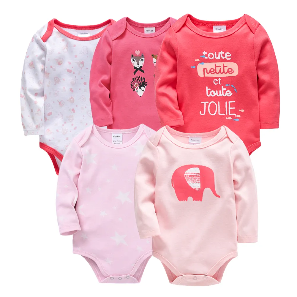 Confezione da 5 pezzi vestiti per neonate 6-12 mesi set di abbigliamento per bambini 0-3 mesi per vestiti da ragazzo 3-6 mesi pagliaccetti per neonati