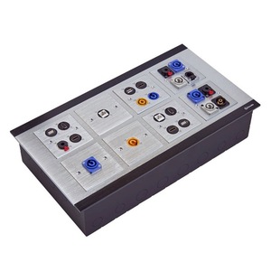 แผงแพทช์อลูมิเนียม 483x86x70 มม. 8 พอร์ต แจ็ค Rj45 เครือข่าย Q800 - Product Image 2