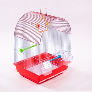 Cage économique pour petit perroquet, kit d'alimentation complet, cage pour animaux domestiques en fil de fer durable - Product Image 4